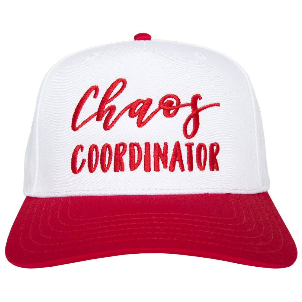 Chaos Coordinator Funny Two-Toned Hat