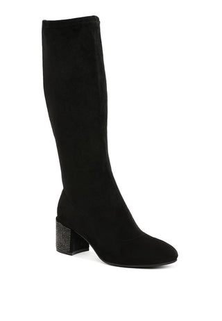 Sinaloa Microfiber Knee High Boots - 1985 the VAULT Boutique