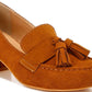Aloha Tassels Detail Suede Loafers - 1985 the VAULT Boutique