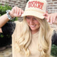 CREAM "BURNOUT BOUJEE" TRUCKER HAT - 1985 the VAULT Boutique