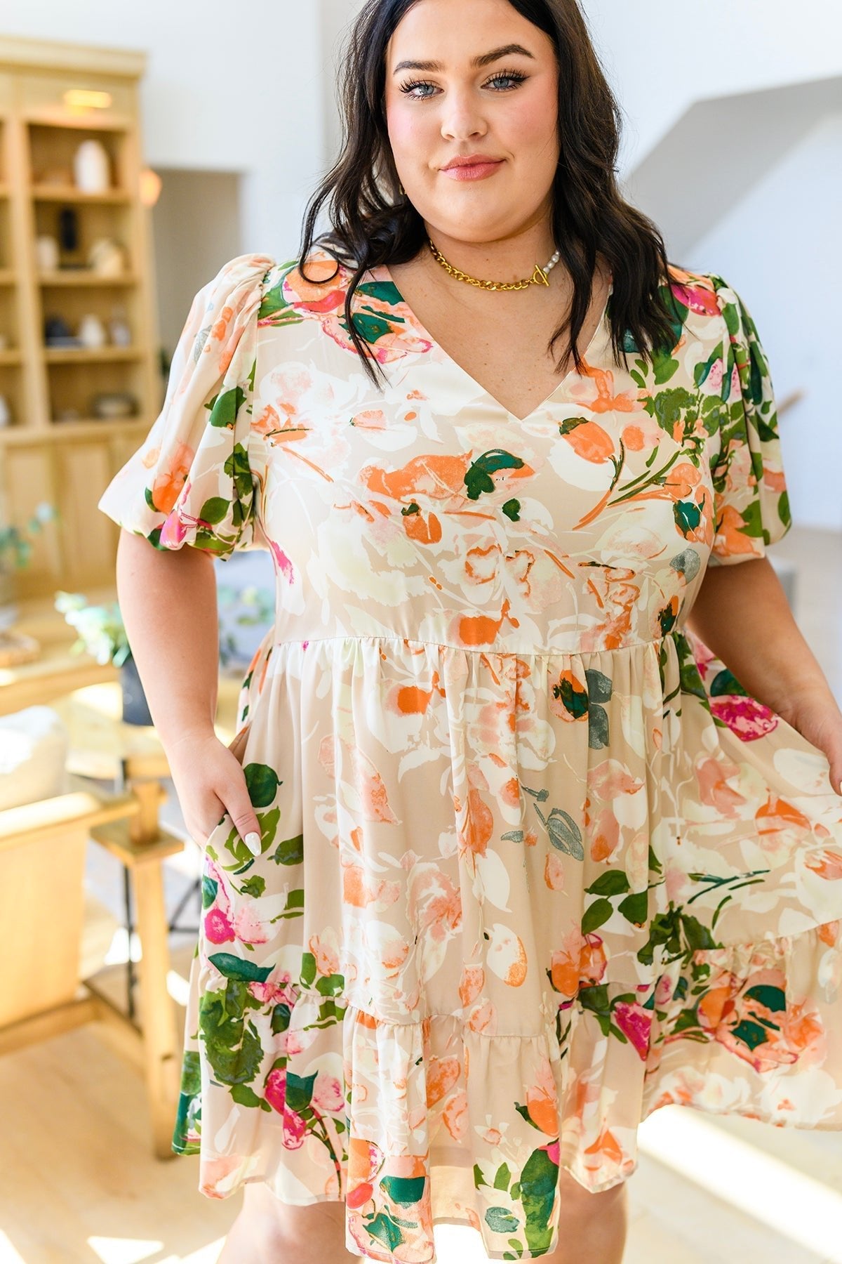 Delightful Surprise Floral Dress - Happily Ever Atchison Shop Co.