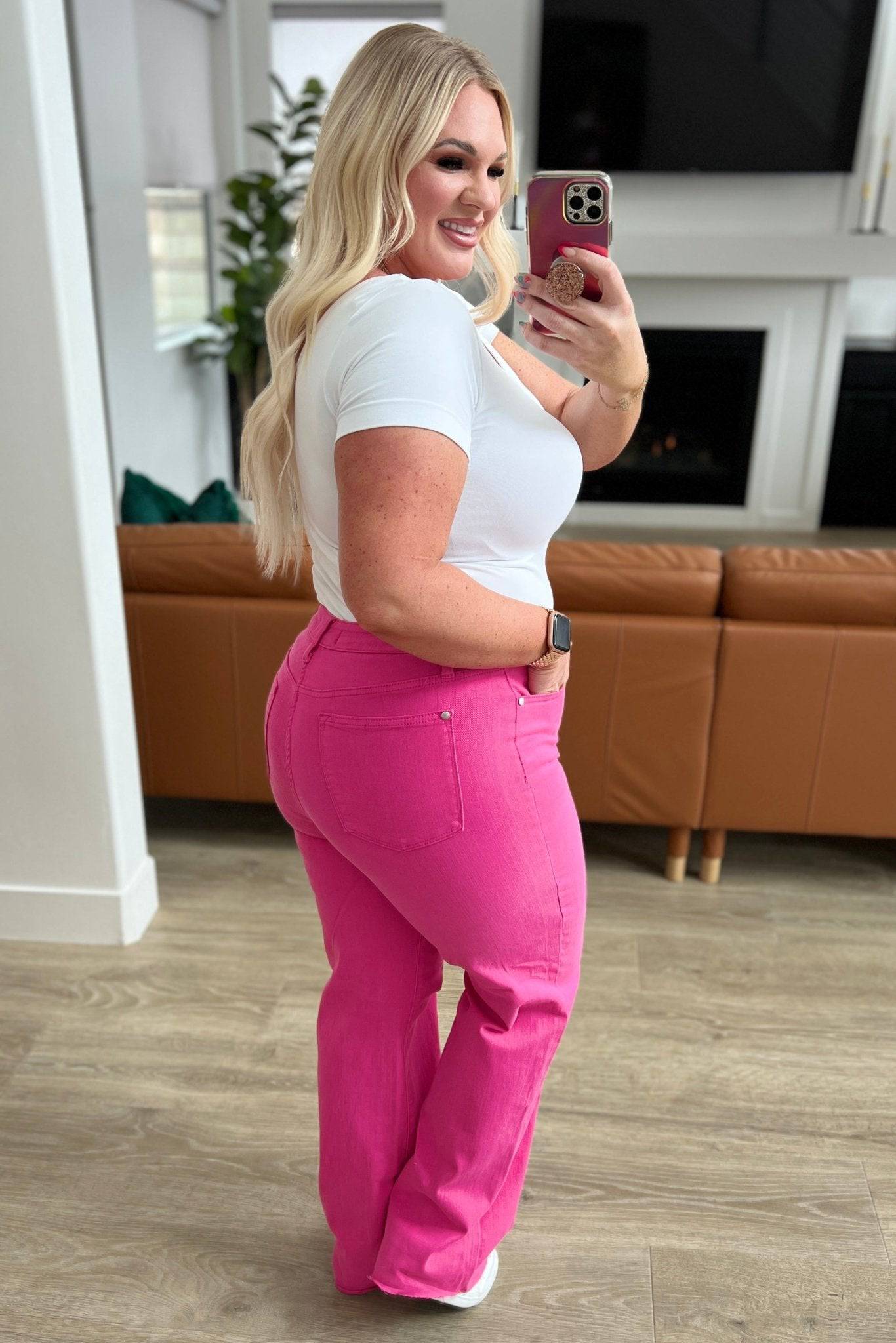 Barbara High Rise Garment Dyed 90's Straight Jeans - 1985 the VAULT Boutique