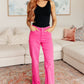 Barbara High Rise Garment Dyed 90's Straight Jeans - 1985 the VAULT Boutique