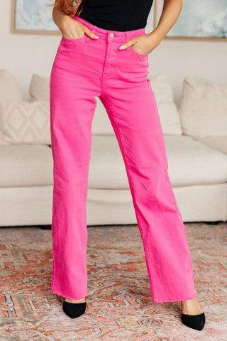 Barbara High Rise Garment Dyed 90's Straight Jeans - 1985 the VAULT Boutique