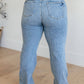 Mildred High Rise V Front Waistband Straight Jeans - 1985 the VAULT Boutique