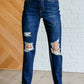 Montana High Rise Rigid Magic Distressed Straight Jeans - 1985 the VAULT Boutique
