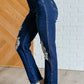 Montana High Rise Rigid Magic Distressed Straight Jeans - 1985 the VAULT Boutique