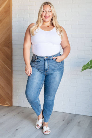 Nicole Tummy Control Skinny Jeans in Vintage Wash - 1985 the VAULT Boutique