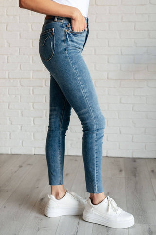 Nicole Tummy Control Skinny Jeans in Vintage Wash - 1985 the VAULT Boutique