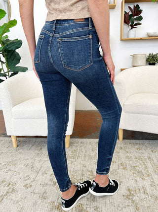 Judy Blue Full Size Classic Handsand Skinny Jeans - 1985 the VAULT Boutique