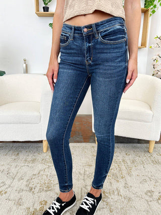 Judy Blue Full Size Classic Handsand Skinny Jeans - 1985 the VAULT Boutique