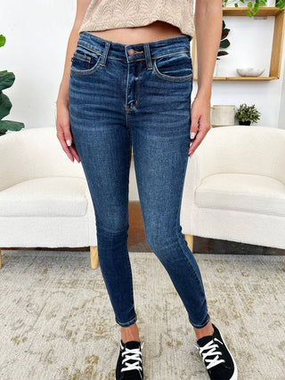 Judy Blue Full Size Classic Handsand Skinny Jeans - 1985 the VAULT Boutique