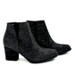 Shine Star Rhinestone Bootie in Black - 1985 the VAULT Boutique