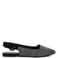 Jarisa Rhinestones Embellished Slingback Mules - 1985 the VAULT Boutique