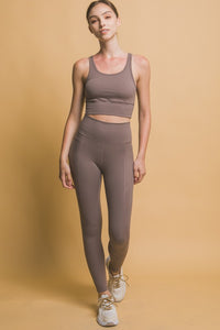 Love Tree High Waist Leggings with Side Pockets - 1985 the VAULT Boutique