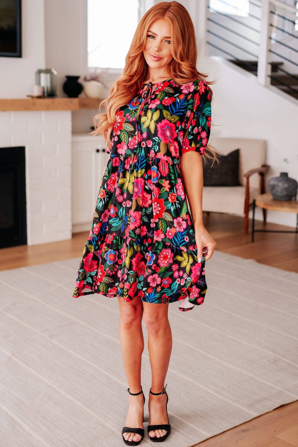 Be Someone Floral Dress - 1985 the VAULT Boutique