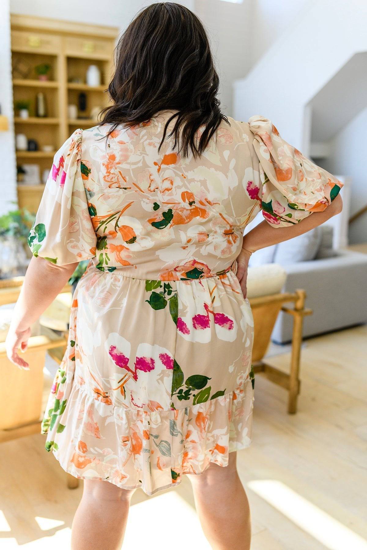 Delightful Surprise Floral Dress - 1985 the VAULT Boutique