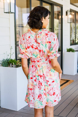 Fancy Free Floral Dress - 1985 the VAULT Boutique