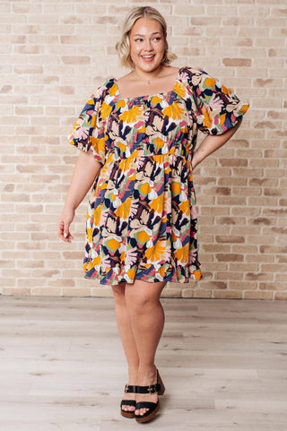 Just Hold On Floral Dress - 1985 the VAULT Boutique