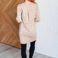 Milan Travel Shift Dress in Khaki - 1985 the VAULT Boutique