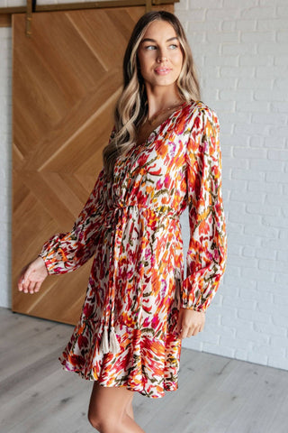 Once Upon a Dream V-Neck Balloon Sleeve Dress - 1985 the VAULT Boutique