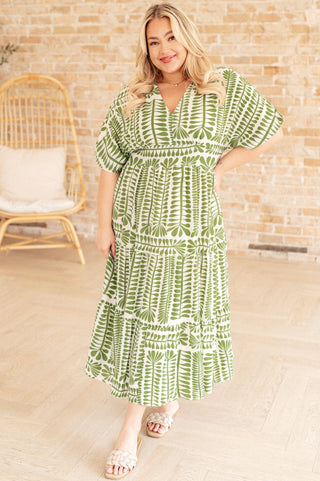 Sincerely, Me Tiered V-Neck Dress - 1985 the VAULT Boutique