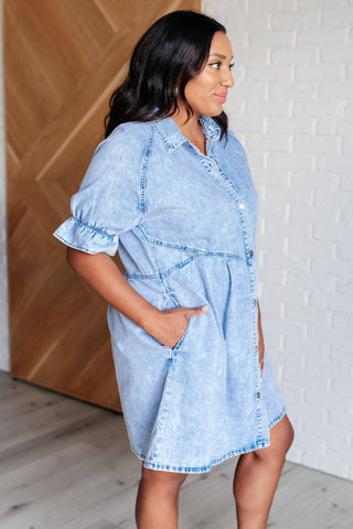 Westward Movement Denim Shirtdress - 1985 the VAULT Boutique