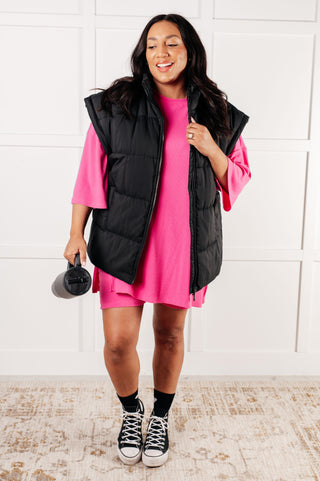 Stadium Seating Puffer Vest - 1985 the VAULT Boutique