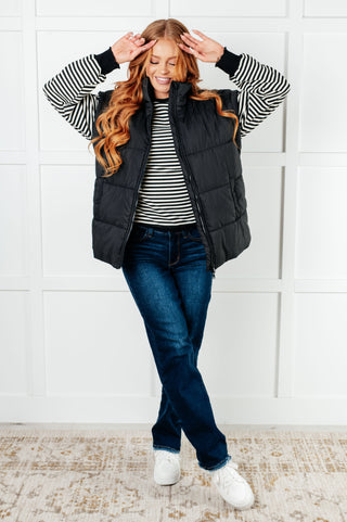 Stadium Seating Puffer Vest - 1985 the VAULT Boutique