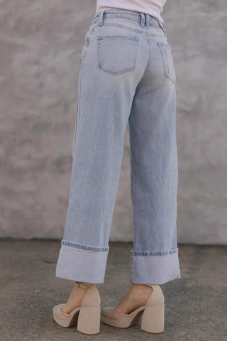 Straight Leg Jeans with Pockets - 1985 the VAULT Boutique