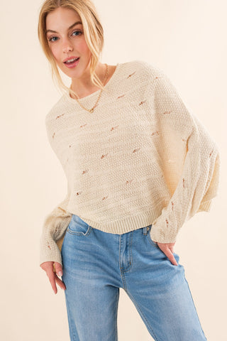 And The Why Dolman Sleeves Sweater - 1985 the VAULT Boutique