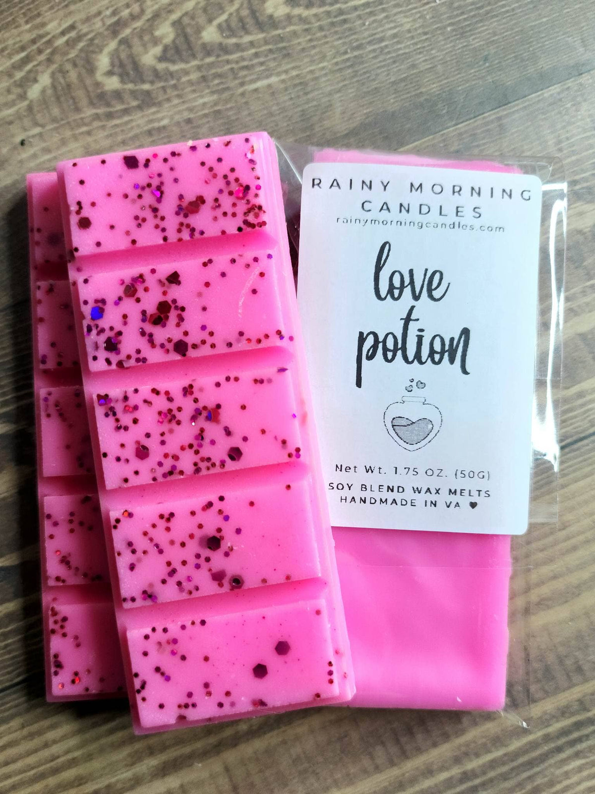 Love Potion Snap Bar Wax Melts - 1985 the VAULT Boutique