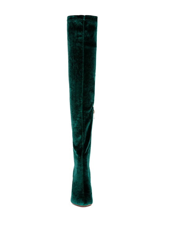 Madmiss Stiletto Calf Boots - 1985 the VAULT Boutique