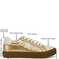 Jumping Jacks Metallic Faux Leather Star Sneakers - 1985 the VAULT Boutique
