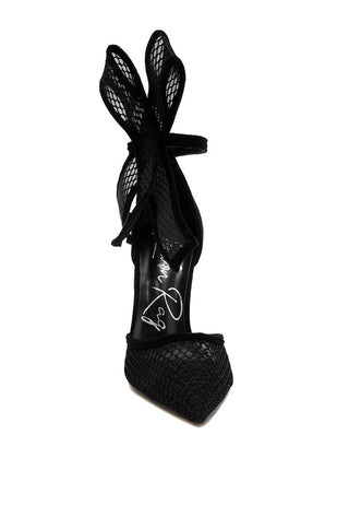 Regenta Big Bow Detail Stiletto Sandals - 1985 the VAULT Boutique