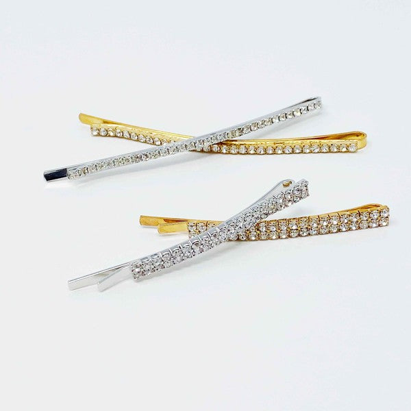 Your Shiness CZ Hair Pin Set - 1985 the VAULT Boutique