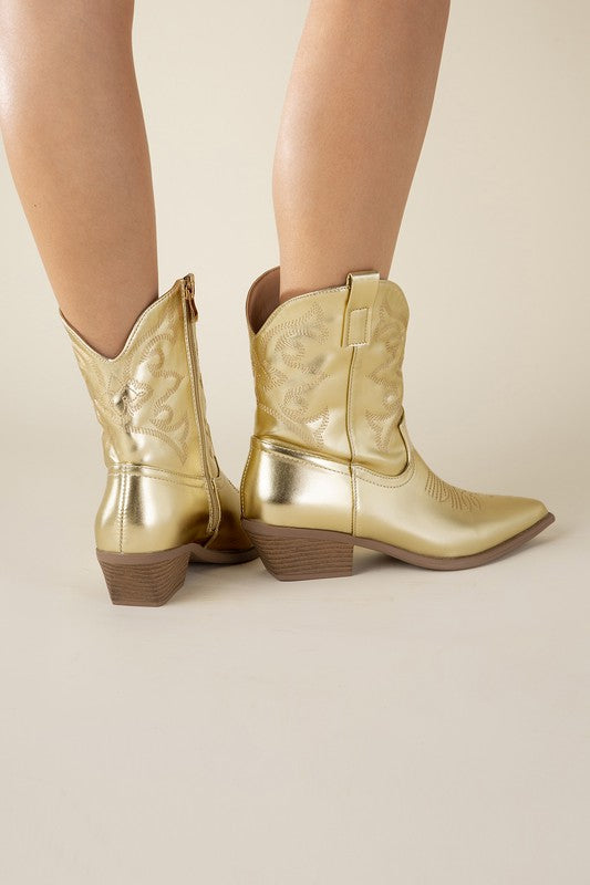 WILLA Western Booties - 1985 the VAULT Boutique