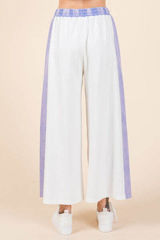 Mittoshop Color Block Wide Leg Pants - 1985 the VAULT Boutique