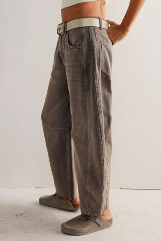 Wide Leg Jeans with Pockets - 1985 the VAULT Boutique