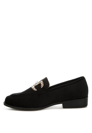 Maestro Diamante Embellished Horsebit Loafers - 1985 the VAULT Boutique