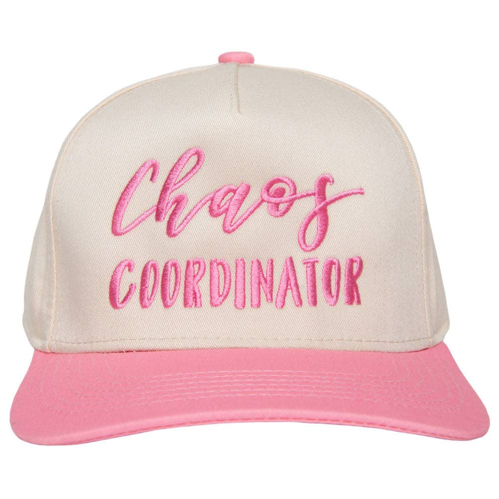 Chaos Coordinator Funny Two-Toned Hat
