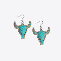 Rhinestone Bull Earrings - 1985 the VAULT Boutique