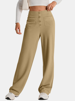 High Waist Wide Leg Pants - 1985 the VAULT Boutique