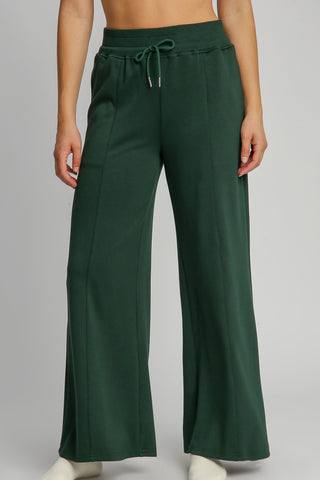 Umgee Full Size Drawstring Wide Leg Pants with Pockets - 1985 the VAULT Boutique