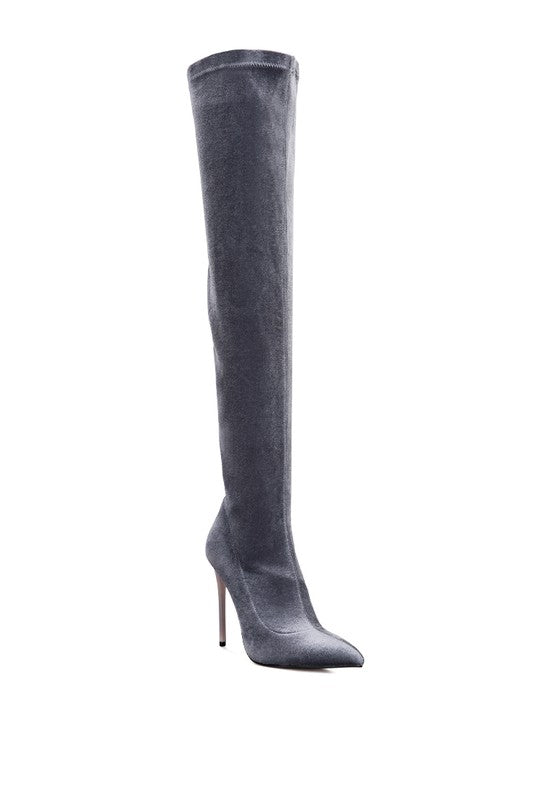 Madmiss Stiletto Calf Boots - 1985 the VAULT Boutique