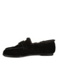 Ohrid Suede & Faux Fur Flat Loafers - 1985 the VAULT Boutique