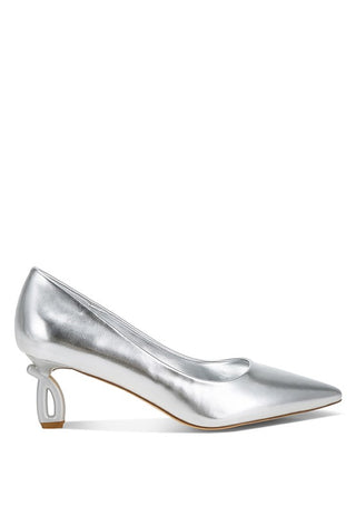 Tagetes Metallic Fantasy Heel Pumps - 1985 the VAULT Boutique