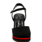 Manifest Dual Tone Wedge Sandals - 1985 the VAULT Boutique