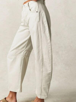 Wide Leg Jeans with Pockets - 1985 the VAULT Boutique