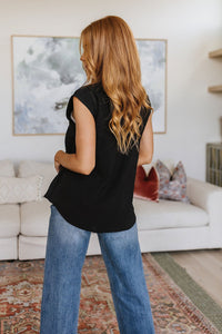 Elevate Everyday Blouse in Black - Happily Ever Atchison Shop Co.